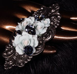 Royalte Flower Two Finger Ring